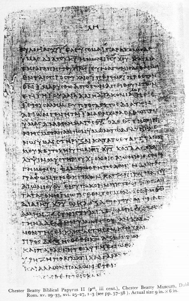 Chester Beatty Papyrus II Chester Beatty Papyrus II
