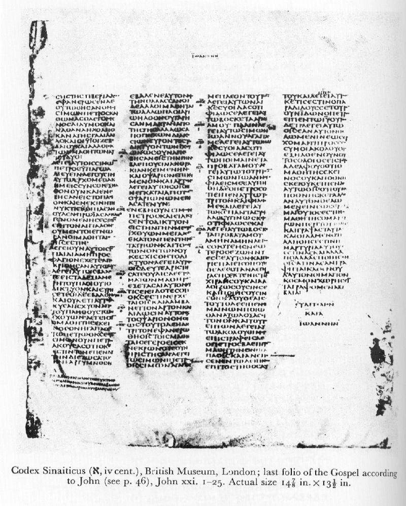 Codex Sinaiticus Codex Sinaiticus